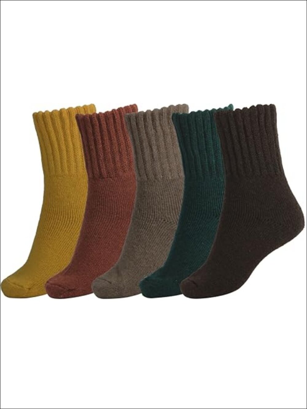 Women's Wool Blend Thick Warm Calf Socks for Winter Boots